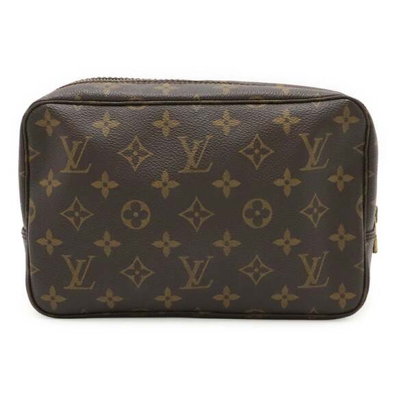 LOUIS VUITTON Authentic Brown Monogram Pouch
